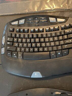 Logitech K350 Comfort Wave Wireless Keyboard - No Dongle Keyboard Only